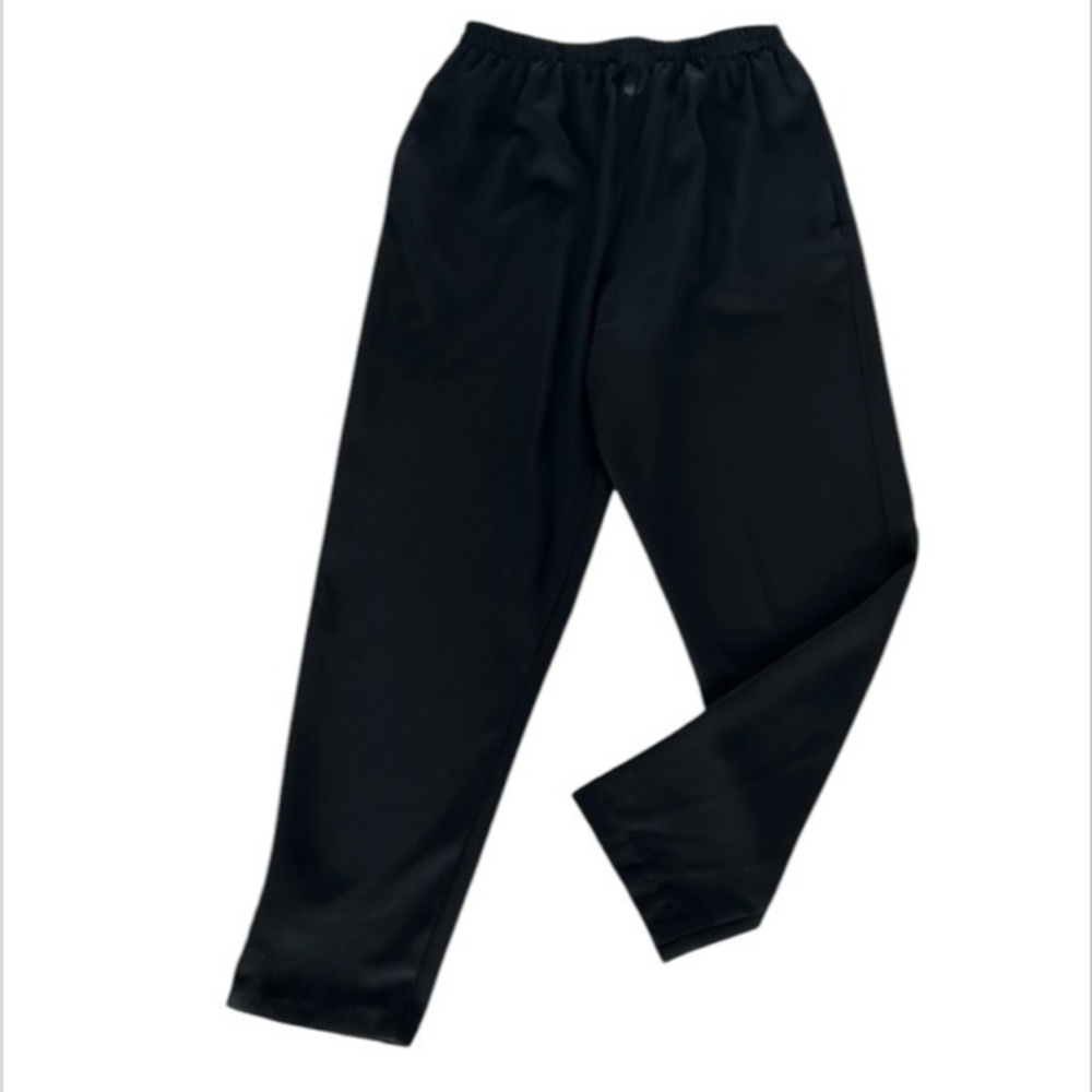 INA LIMA German black polyester pants size 40 Large